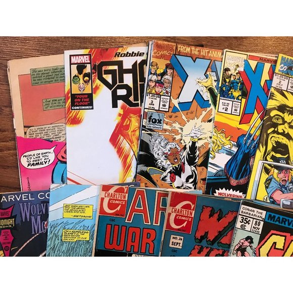 16 DAMAGED USED COMICS FOR CRAFTING inc HARDCOVER TPB LOOSE - 3 POUNDS OF COMICS - Picture 4 of 8